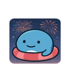 花火クジラのドリーミーナイト@SFW（個別スタンプ：18）