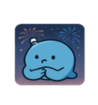 花火クジラのドリーミーナイト@SFW（個別スタンプ：21）