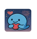 花火クジラのドリーミーナイト@SFW（個別スタンプ：23）