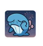 花火クジラのドリーミーナイト@SFW（個別スタンプ：24）