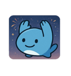 花火クジラのドリーミーナイト@SFW（個別スタンプ：27）
