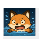 花火キツネのきらめきナイト@SFW（個別スタンプ：16）