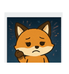 花火キツネのきらめきナイト@SFW（個別スタンプ：18）