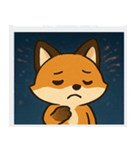 花火キツネのきらめきナイト@SFW（個別スタンプ：22）