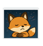 花火キツネのきらめきナイト@SFW（個別スタンプ：23）