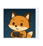 花火キツネのきらめきナイト@SFW（個別スタンプ：28）