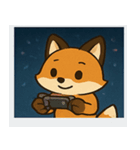 花火キツネのきらめきナイト@SFW（個別スタンプ：30）