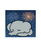 花火ゾウのドリーミーナイト@SFW（個別スタンプ：18）