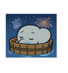 花火ゾウのドリーミーナイト@SFW（個別スタンプ：32）