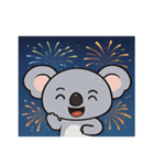 花火コアラのほっこりナイト@SFW（個別スタンプ：6）