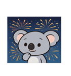 花火コアラのほっこりナイト@SFW（個別スタンプ：7）