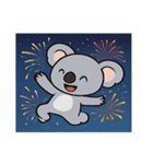 花火コアラのほっこりナイト@SFW（個別スタンプ：11）
