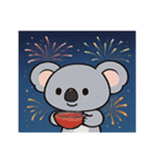 花火コアラのほっこりナイト@SFW（個別スタンプ：14）