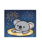 花火コアラのほっこりナイト@SFW（個別スタンプ：23）