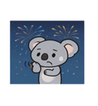 花火コアラのほっこりナイト@SFW（個別スタンプ：31）