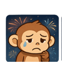 花火サルのわくわくナイト@SFW（個別スタンプ：3）