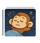 花火サルのわくわくナイト@SFW（個別スタンプ：26）