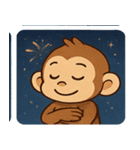 花火サルのわくわくナイト@SFW（個別スタンプ：30）