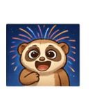 花火スローロリスのマジカルナイト@SFW（個別スタンプ：4）