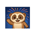 花火スローロリスのマジカルナイト@SFW（個別スタンプ：9）