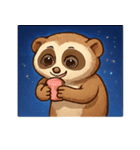 花火スローロリスのマジカルナイト@SFW（個別スタンプ：14）
