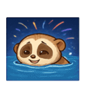 花火スローロリスのマジカルナイト@SFW（個別スタンプ：16）