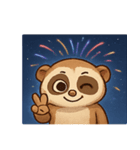 花火スローロリスのマジカルナイト@SFW（個別スタンプ：17）