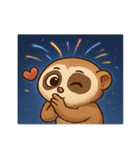 花火スローロリスのマジカルナイト@SFW（個別スタンプ：18）