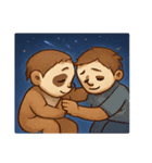 花火スローロリスのマジカルナイト@SFW（個別スタンプ：23）