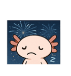 花火ウーパールーパー@SFW（個別スタンプ：3）