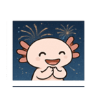 花火ウーパールーパー@SFW（個別スタンプ：10）