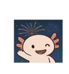 花火ウーパールーパー@SFW（個別スタンプ：17）