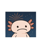 花火ウーパールーパー@SFW（個別スタンプ：18）