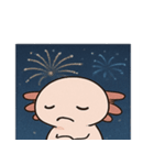 花火ウーパールーパー@SFW（個別スタンプ：19）
