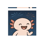 花火ウーパールーパー@SFW（個別スタンプ：21）