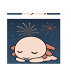 花火ウーパールーパー@SFW（個別スタンプ：23）