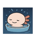 花火ウーパールーパー@SFW（個別スタンプ：32）