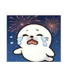 花火のアザラシ@SFW（個別スタンプ：2）