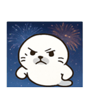 花火のアザラシ@SFW（個別スタンプ：4）