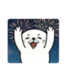 花火のアザラシ@SFW（個別スタンプ：19）