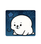 花火のアザラシ@SFW（個別スタンプ：22）