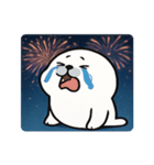 花火のアザラシ@SFW（個別スタンプ：26）