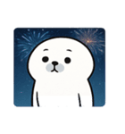 花火のアザラシ@SFW（個別スタンプ：27）