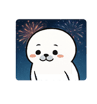 花火のアザラシ@SFW（個別スタンプ：29）