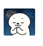 花火のアザラシ@SFW（個別スタンプ：32）