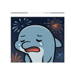 花火のイルカ@SFW（個別スタンプ：5）