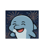 花火のイルカ@SFW（個別スタンプ：6）