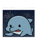 花火のイルカ@SFW（個別スタンプ：8）