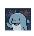 花火のイルカ@SFW（個別スタンプ：17）