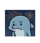 花火のイルカ@SFW（個別スタンプ：18）